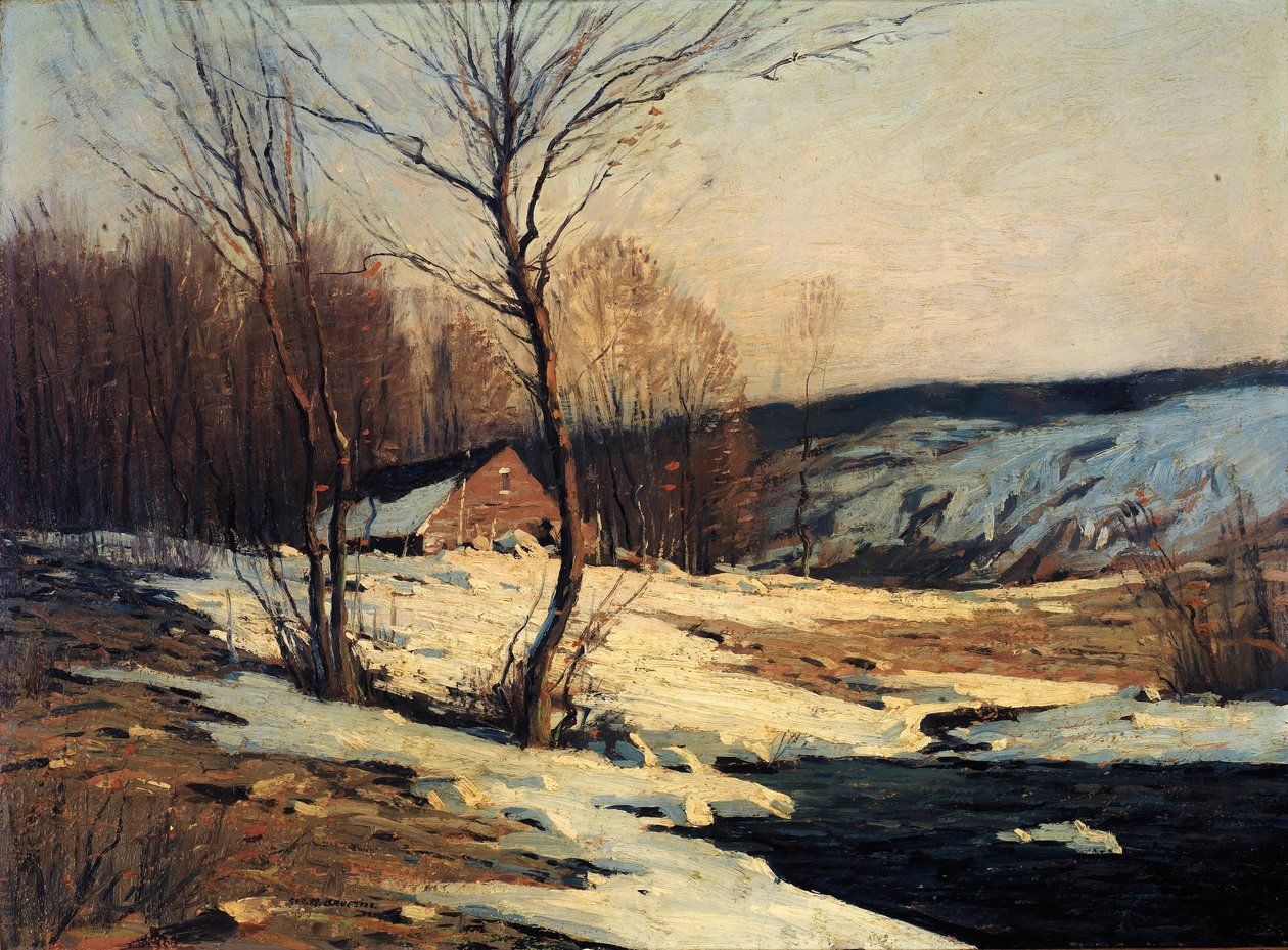 Késő délután alkotó: George M. Bruestle
