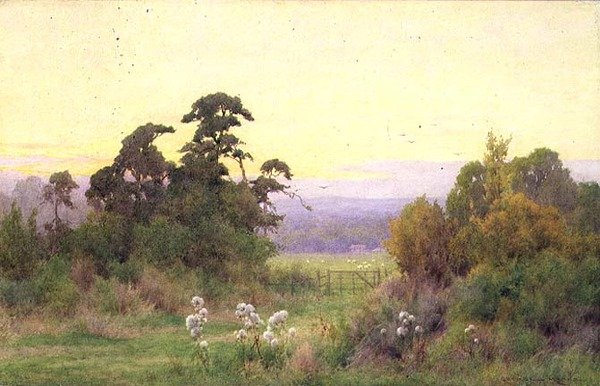Beeding Hill Steyningből, Sussexből alkotó: George Marks