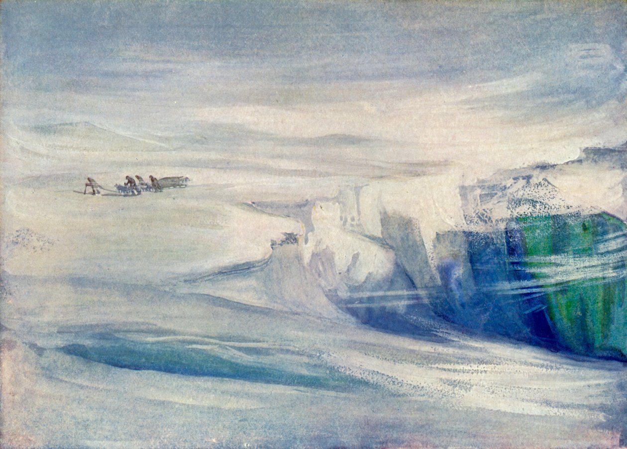 A raktárparti hasadékok között, 1908, 1909. alkotó: George Marston