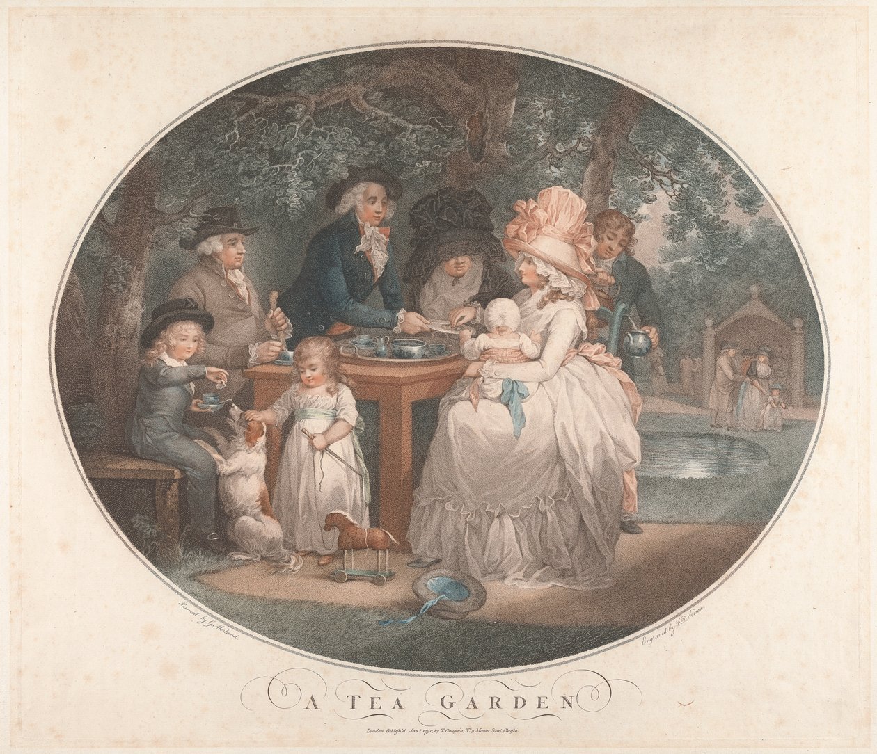 Teakert alkotó: George Morland