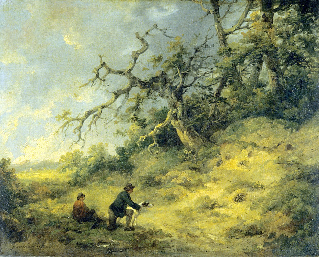 Görénykedés alkotó: George Morland