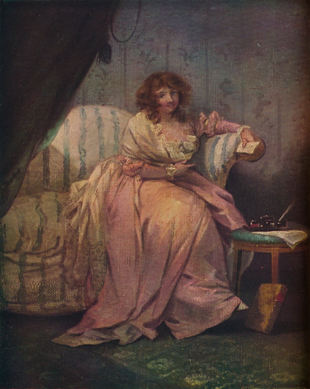 Mrs. Morland – George Morland, 18. század, 1913 alkotó: George Morland