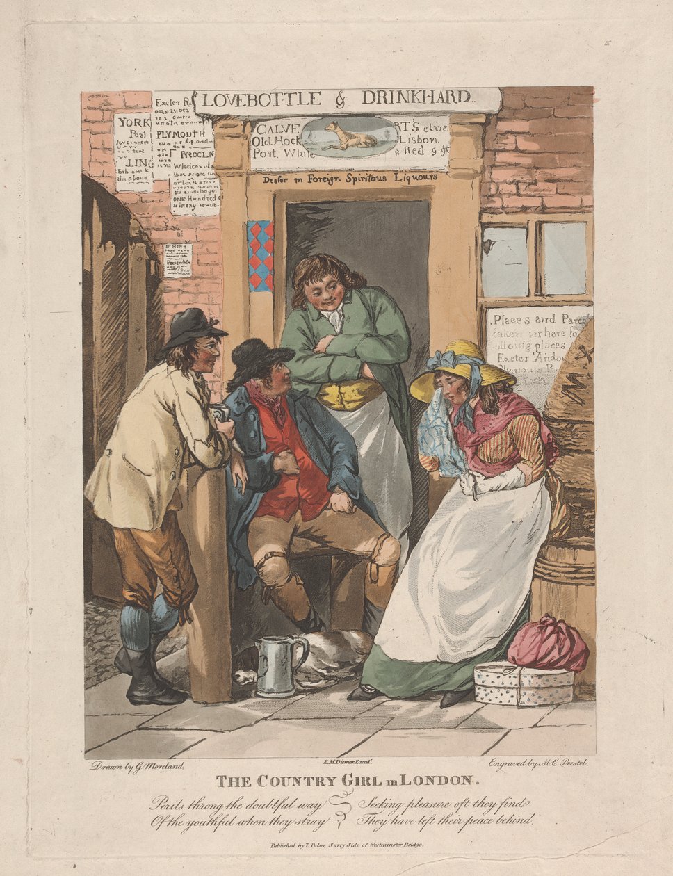 A vidéki lány Londonban alkotó: George Morland