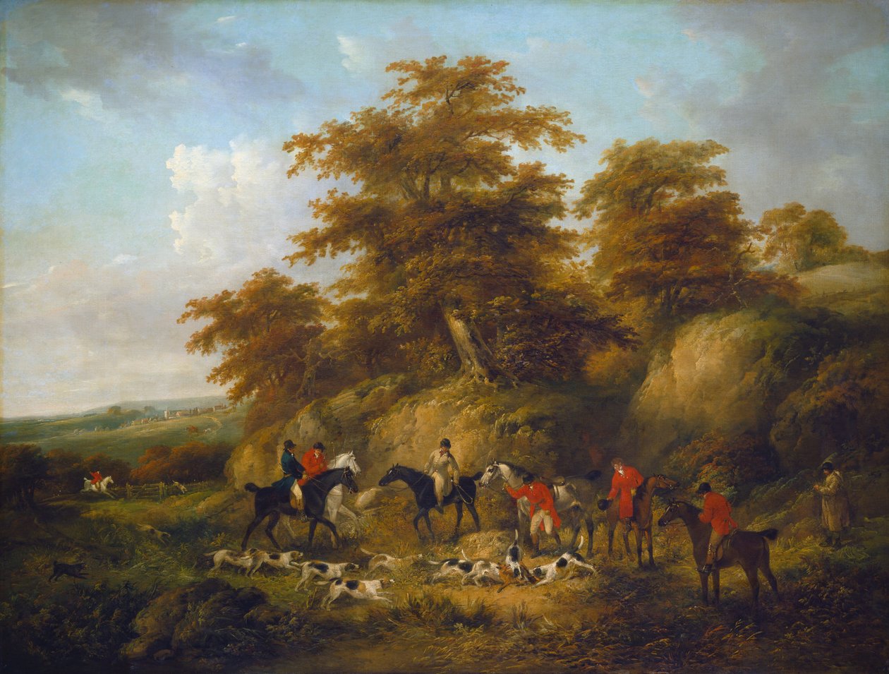 A róka halála alkotó: George Morland
