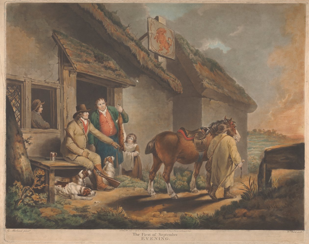 Szeptember elseje - este alkotó: George Morland