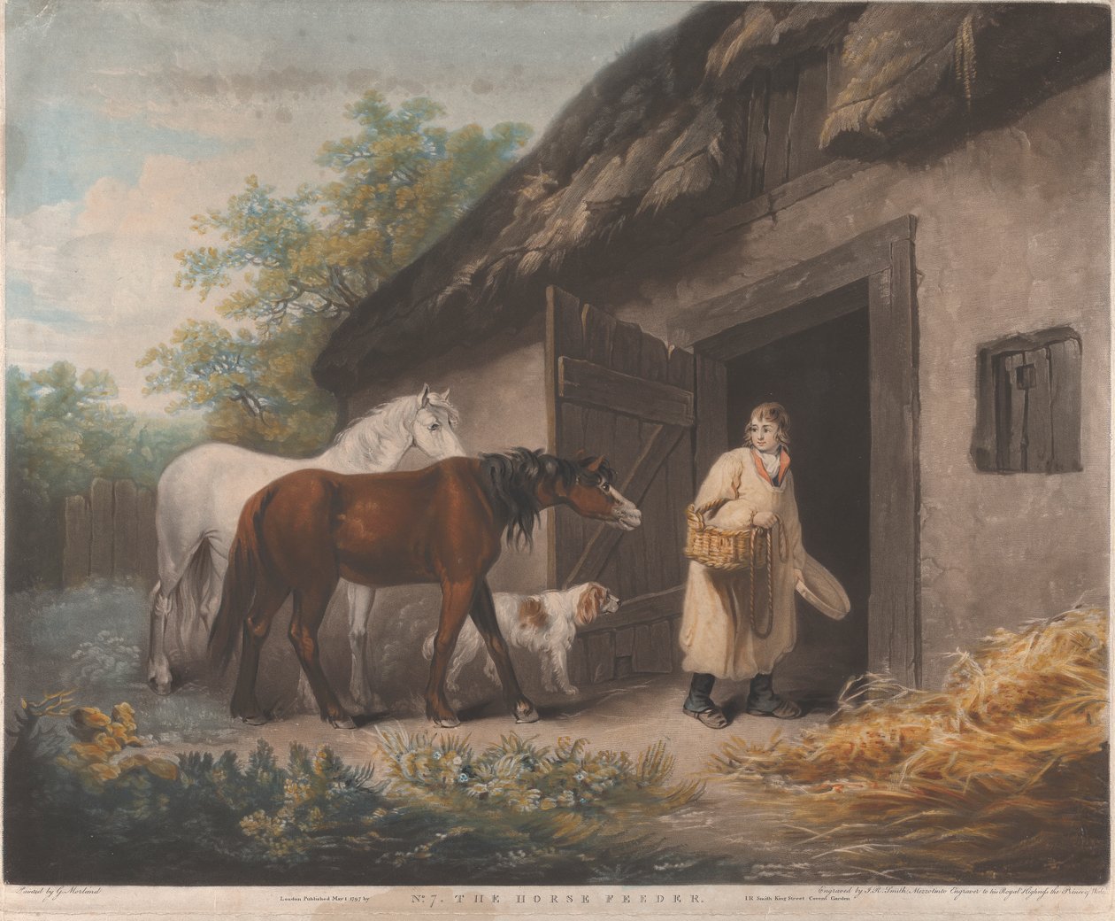 A Lóetető alkotó: George Morland
