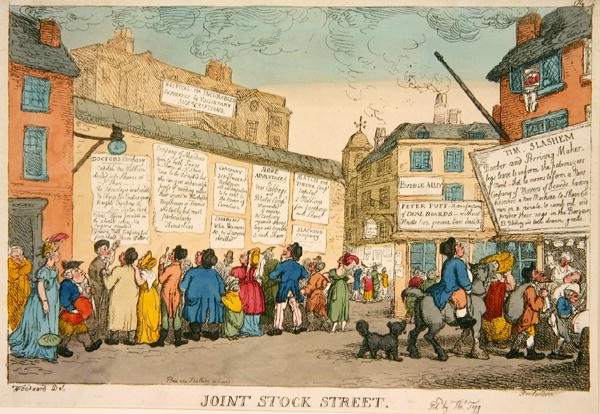 Joint Stock Street alkotó: George Moutard Woodward