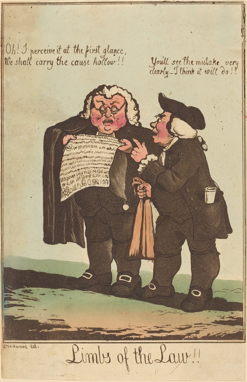 A törvény végtagjai alkotó: George Moutard Woodward