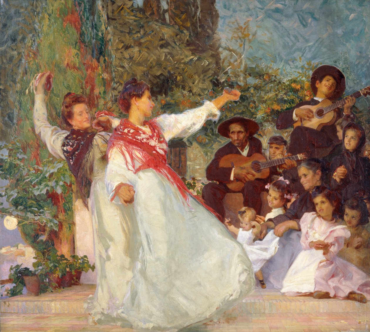 „Spanyol táncosok”, 1895-1933 alkotó: George Murray