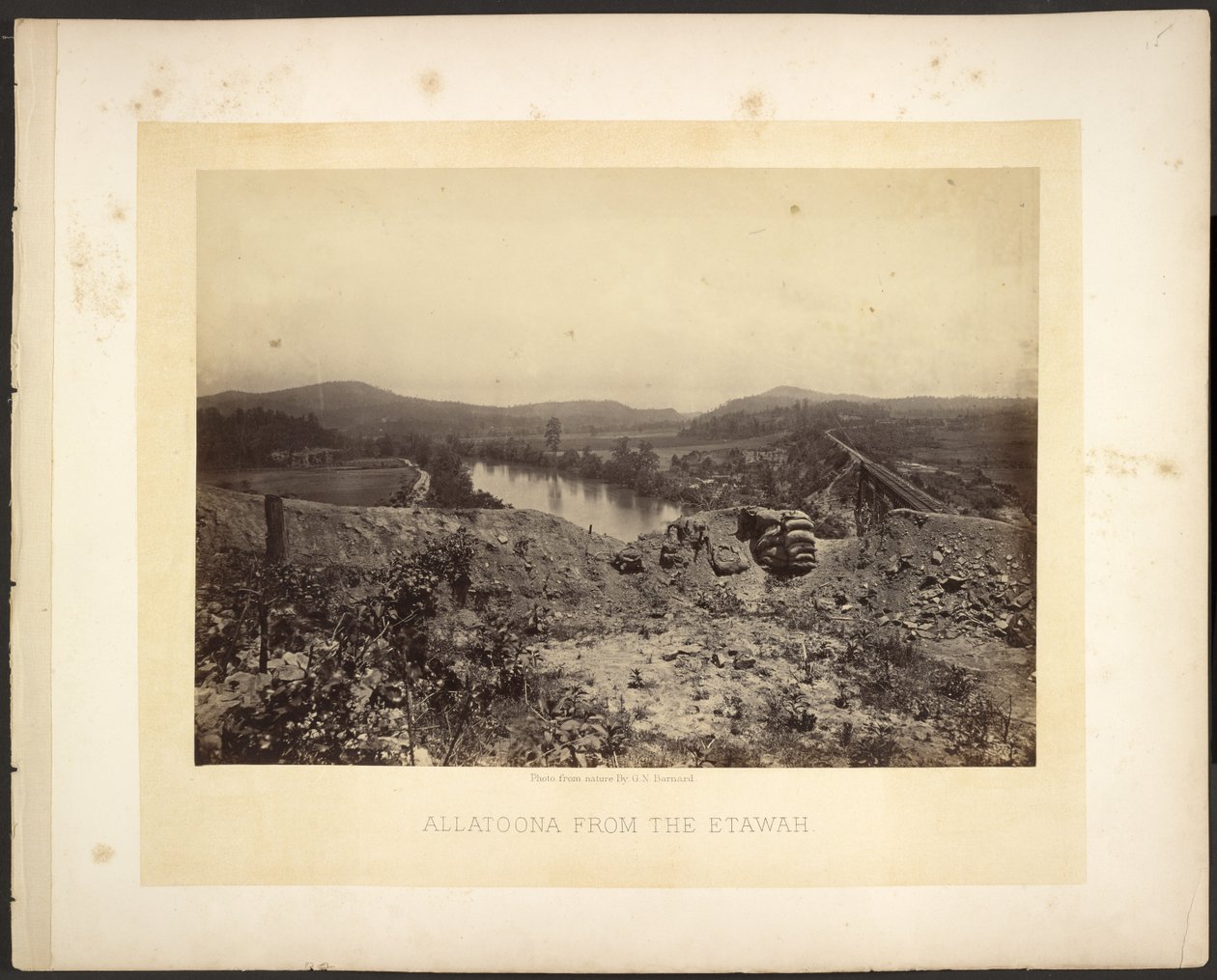 Allatoona az Etawah-ból alkotó: George N. Barnard