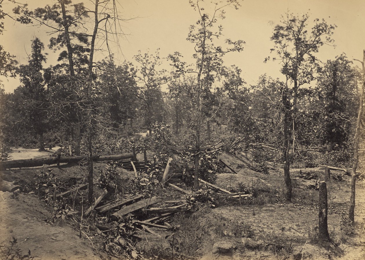 Az atlantai csatatér, Georgia, 1864. július 22., 1. szám alkotó: George N. Barnard