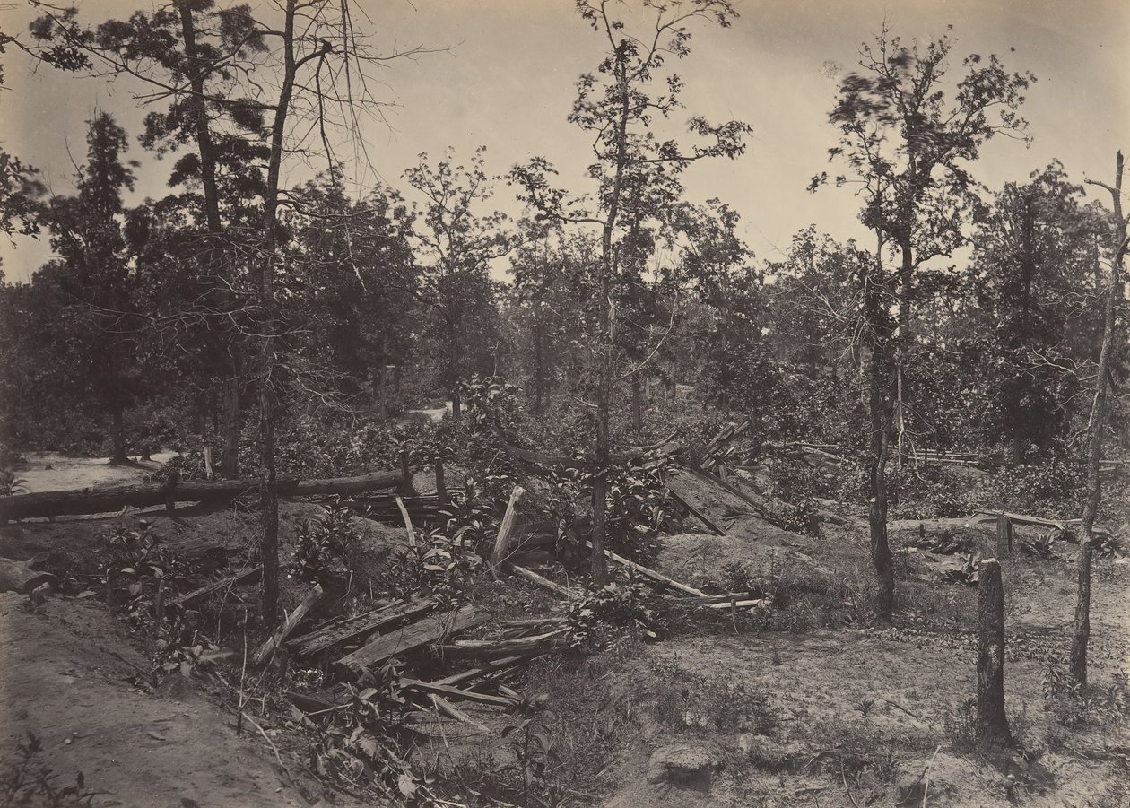 Battle Field of Atlanta, Georgia, 1864. július 22., 1860-as évek 1. sz. alkotó: George N. Barnard