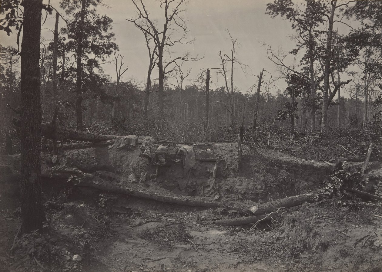 Battle Field of New Hope Church, Georgia 2. szám, 1860-as évek. alkotó: George N. Barnard
