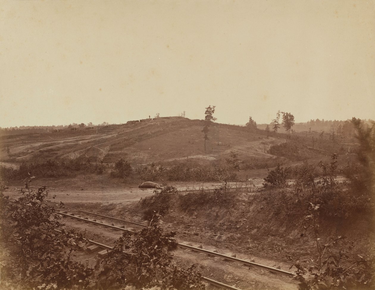 Atlantai csatatér,1864 (fotó) alkotó: George N. Barnard