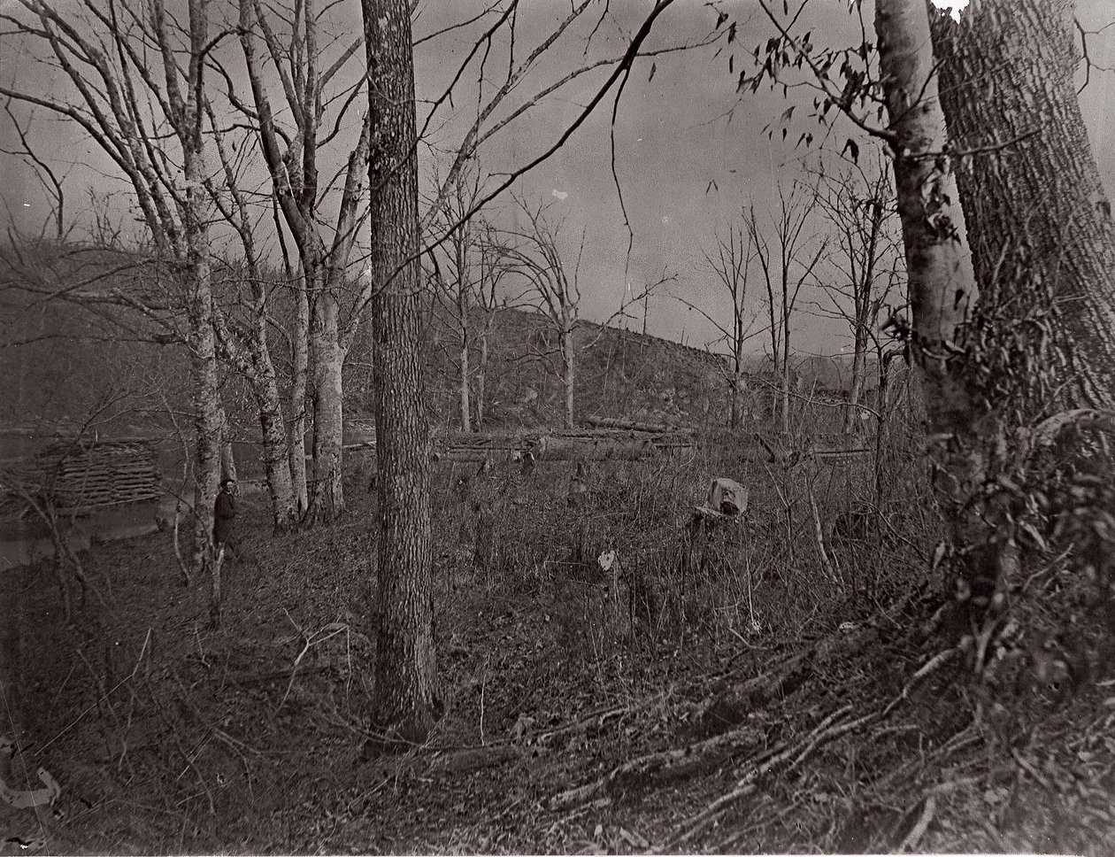 Bull Run, Virginia, 1861-62. alkotó: George N. Barnard