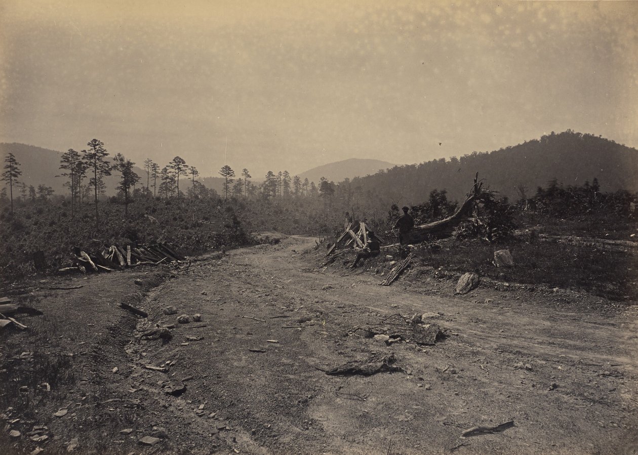 Buzzard Roost, Georgia alkotó: George N. Barnard