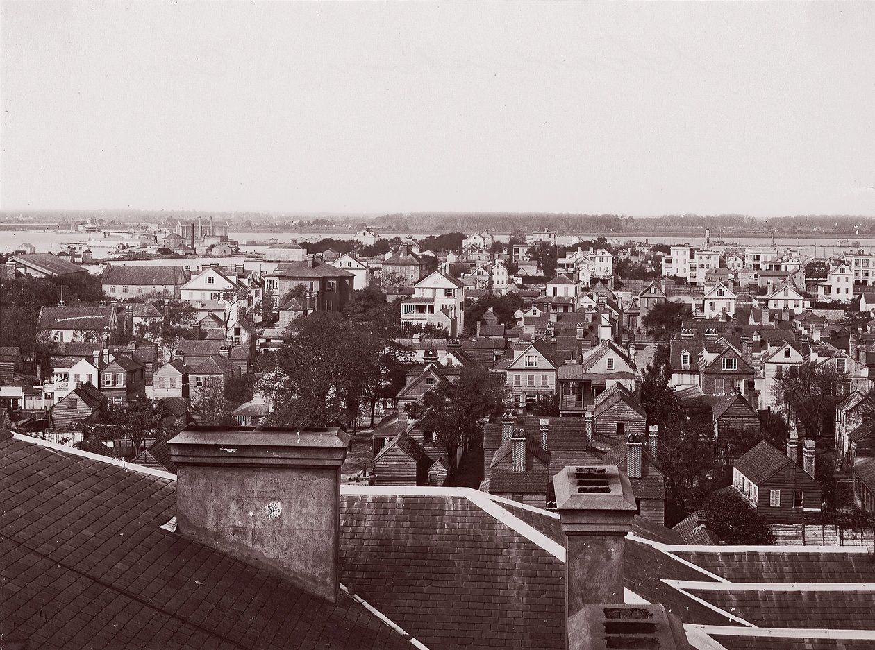 Charleston, 1861-65. alkotó: George N. Barnard