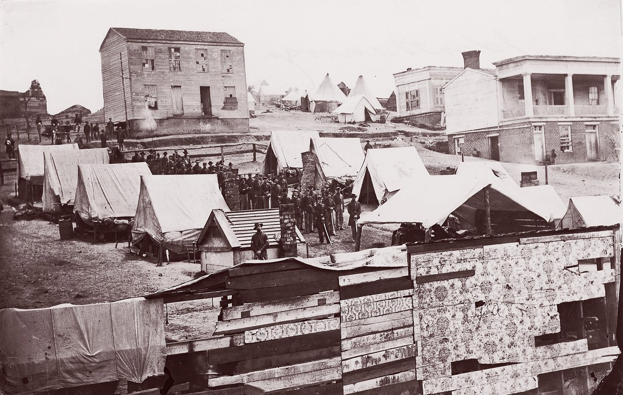 Chattanooga, Tennessee, kb. 1864. alkotó: George N. Barnard