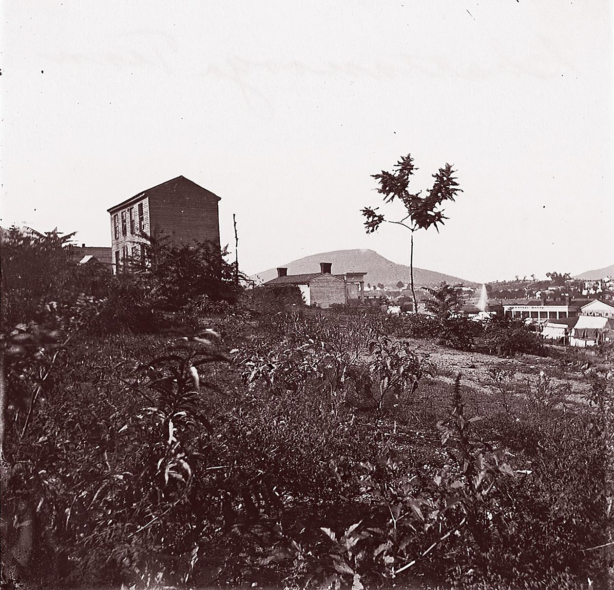 Chattanooga, Tennessee, kb. 1864. alkotó: George N. Barnard