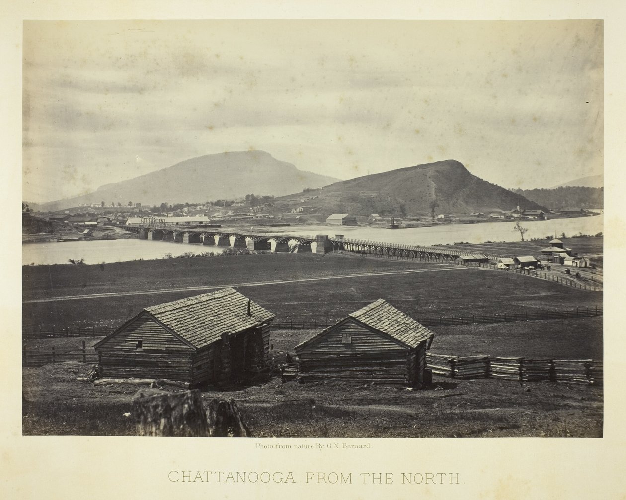 Chattanooga északról alkotó: George N. Barnard