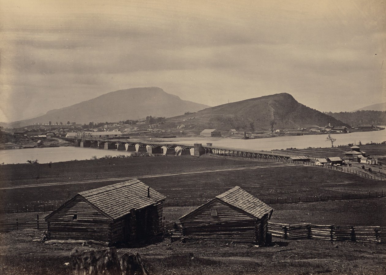 Chattanooga észak felől alkotó: George N. Barnard