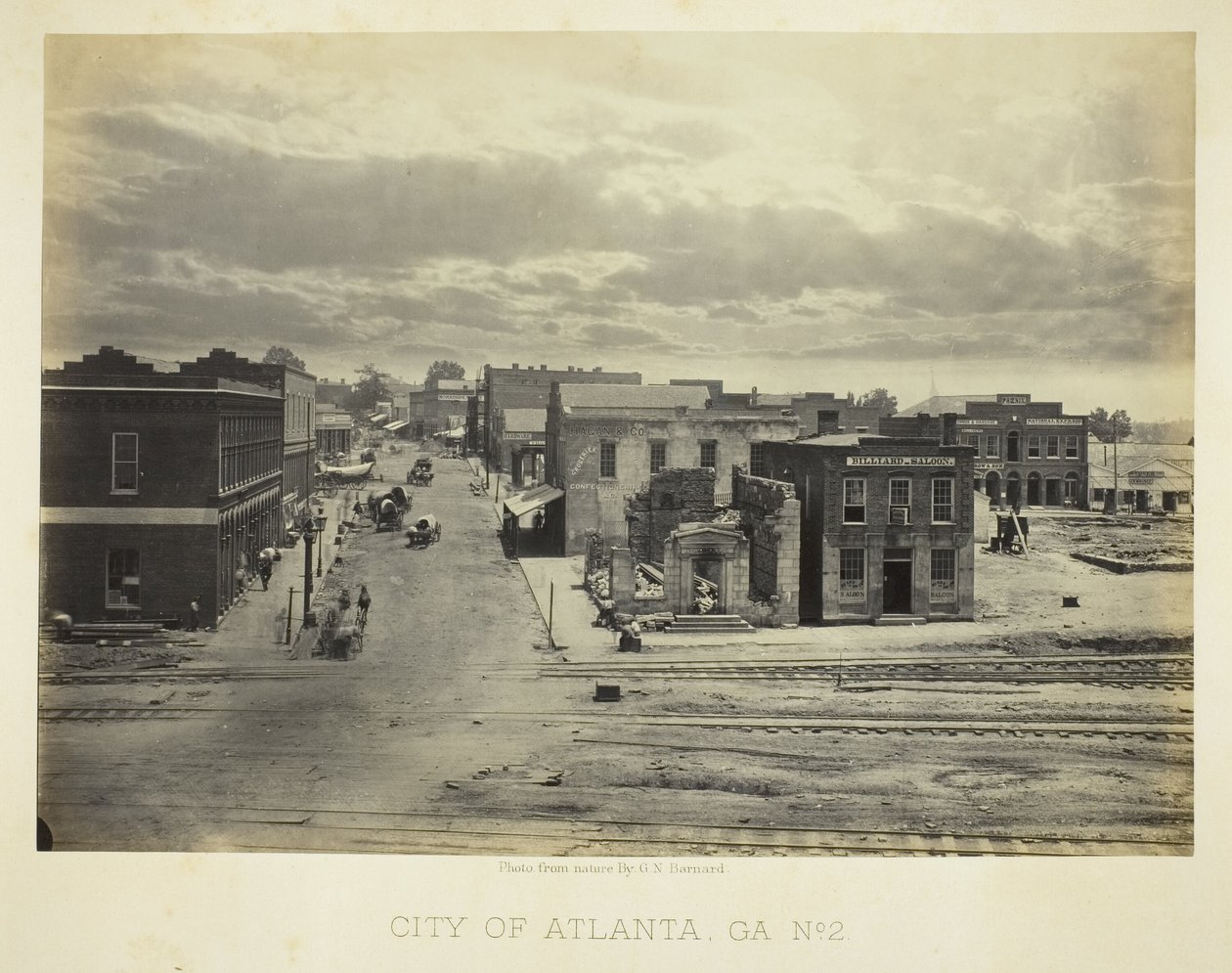 Atlanta városa, GA, 2. sz. alkotó: George N. Barnard