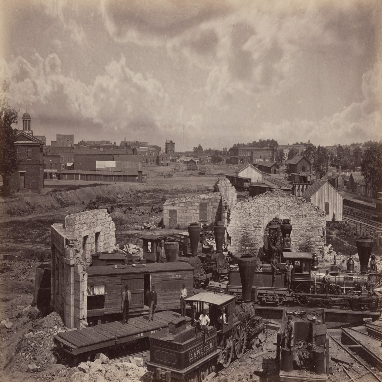 Atlanta városa, Georgia, 1. sz. alkotó: George N. Barnard