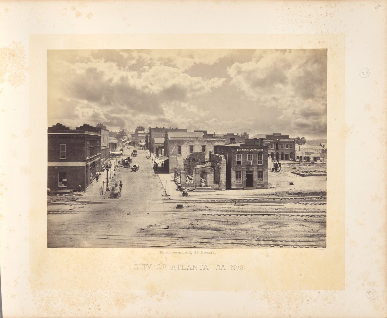 Atlanta város, Georgia, 2. szám alkotó: George N. Barnard