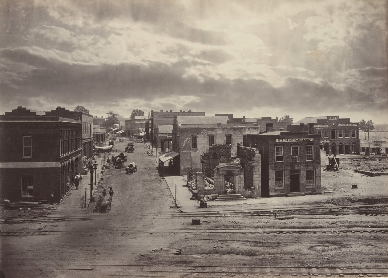 Atlanta városa, Georgia, 1866. 2. szám. alkotó: George N. Barnard