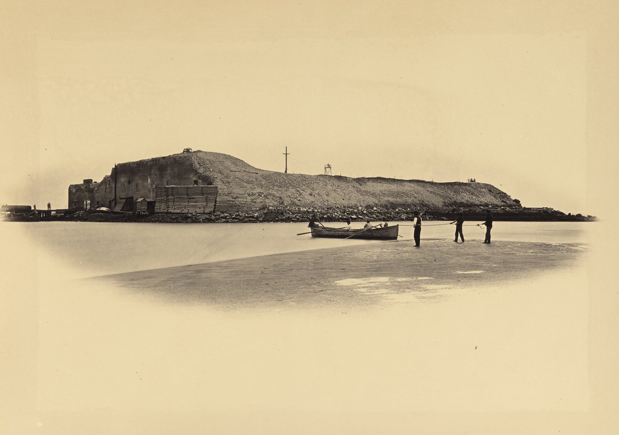 Fort Sumpter alkotó: George N. Barnard