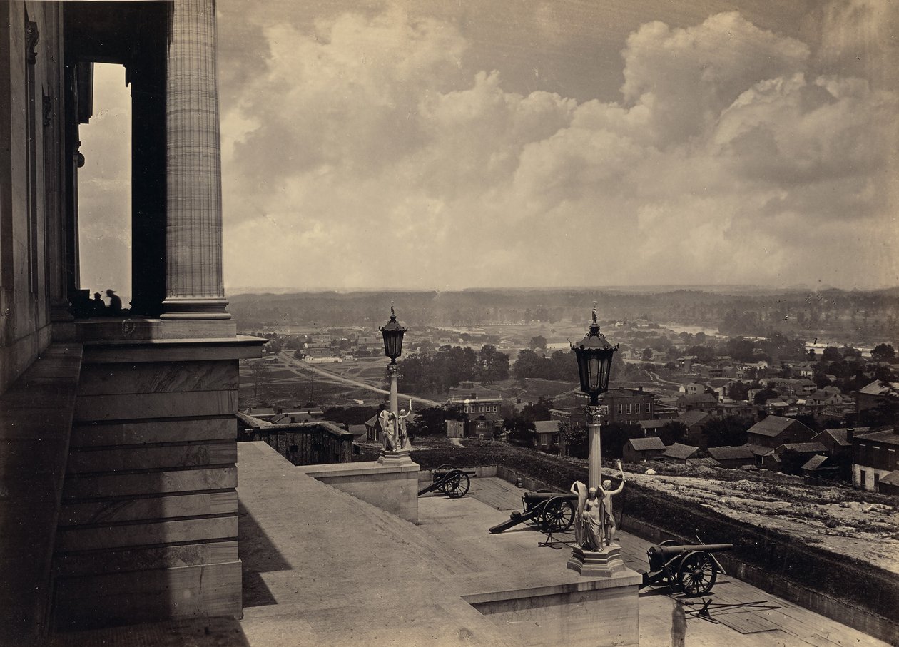 Nashville a Capitoliumból nézve alkotó: George N. Barnard