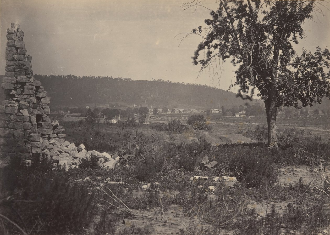 Ringgold, Georgia, 1860-as évek. alkotó: George N. Barnard