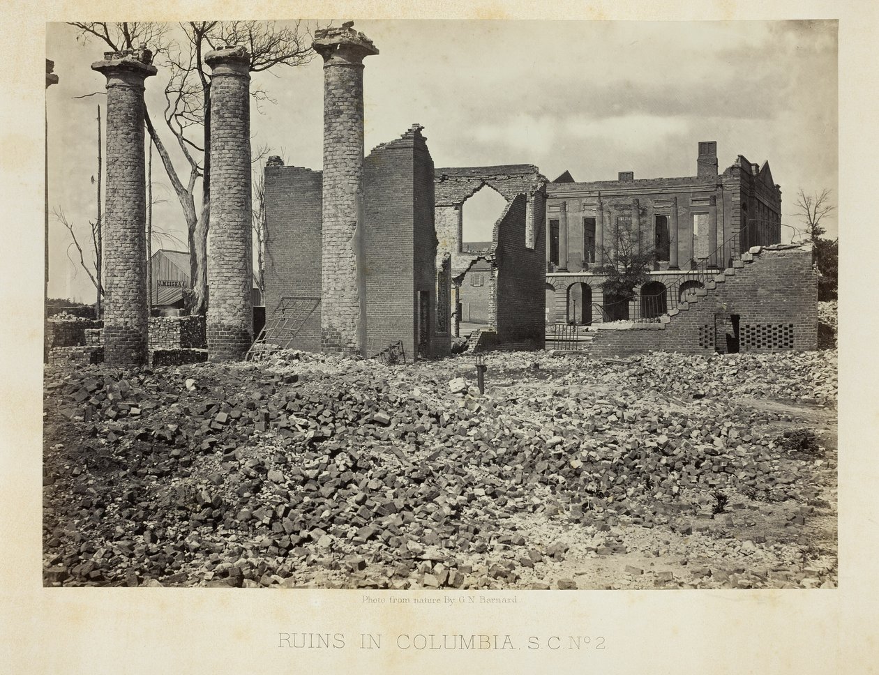 Romok Columbia, S.C., 2. sz. alkotó: George N. Barnard