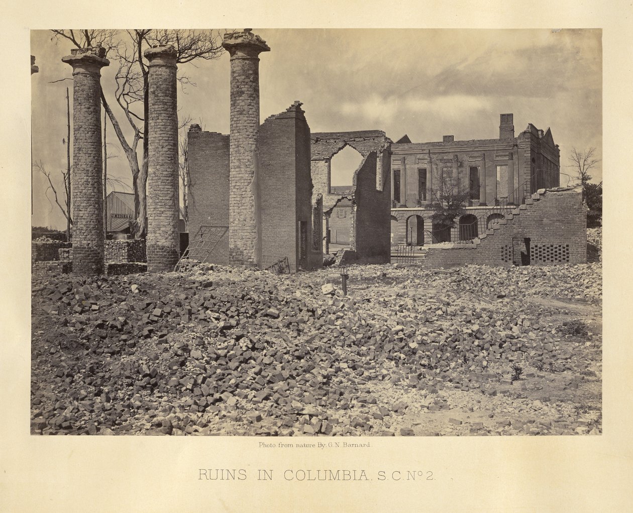 Romok Columbiában, Dél-Karolina, 2. sz. alkotó: George N. Barnard