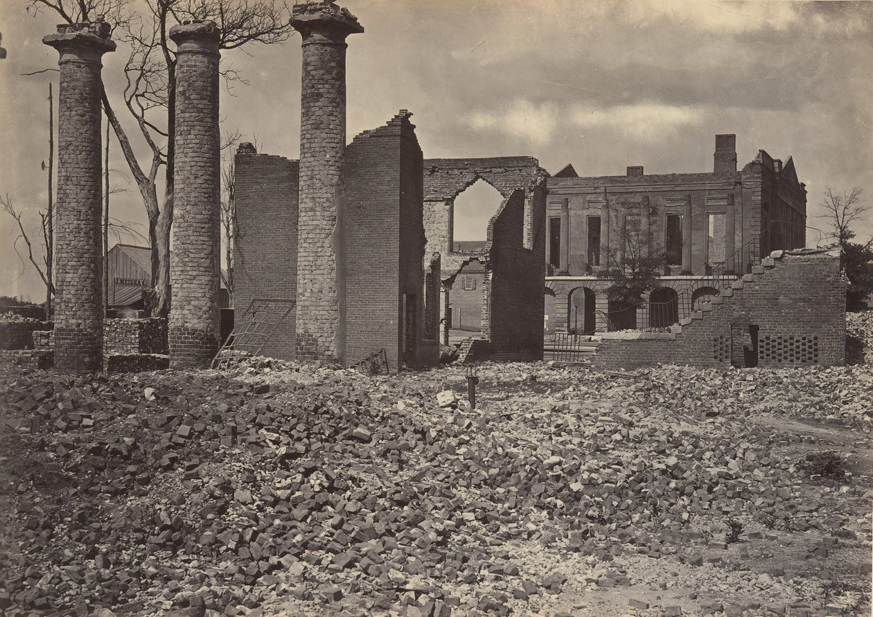 Romok Columbiában, Dél-Karolinában, 2. szám, 1860-as évek. alkotó: George N. Barnard