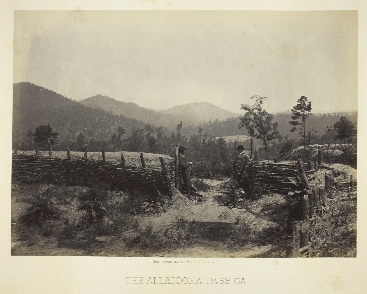 Allatoona Pass, GA alkotó: George N. Barnard