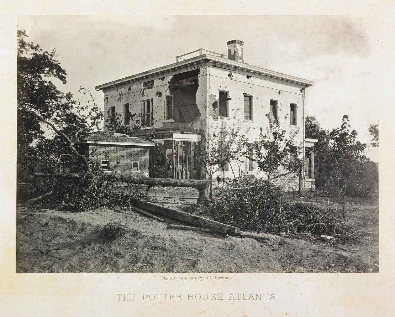 A Potter-ház, Atlanta alkotó: George N. Barnard