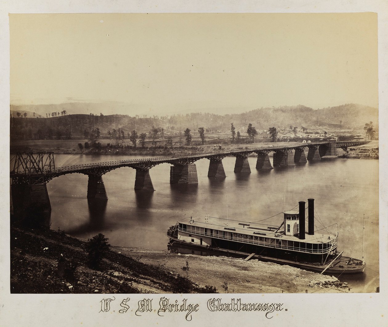 U.S.M. híd, Chattanooga alkotó: George N. Barnard