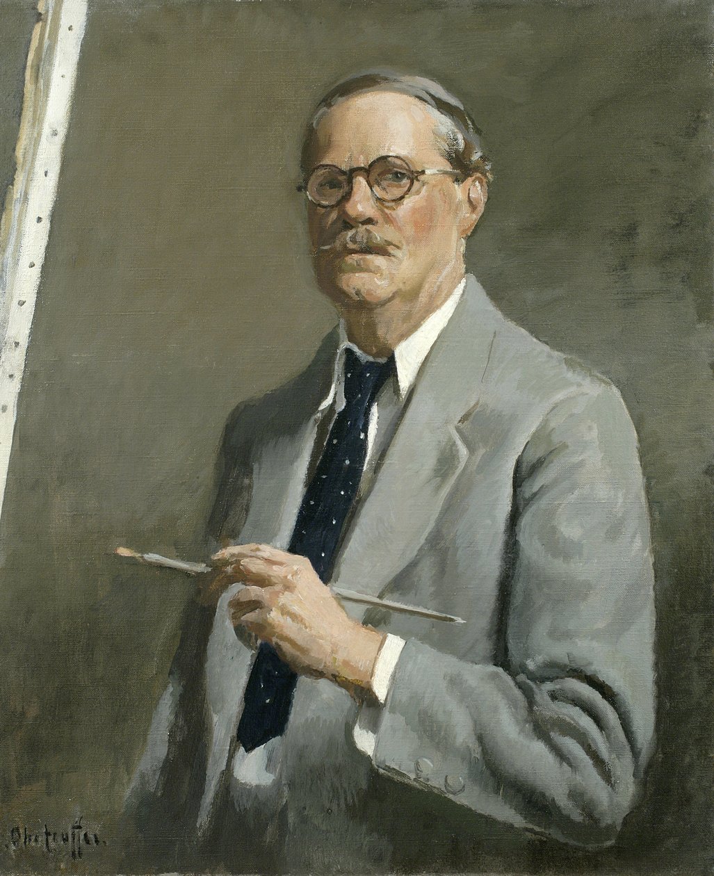 Önarckép alkotó: George Oberteuffer