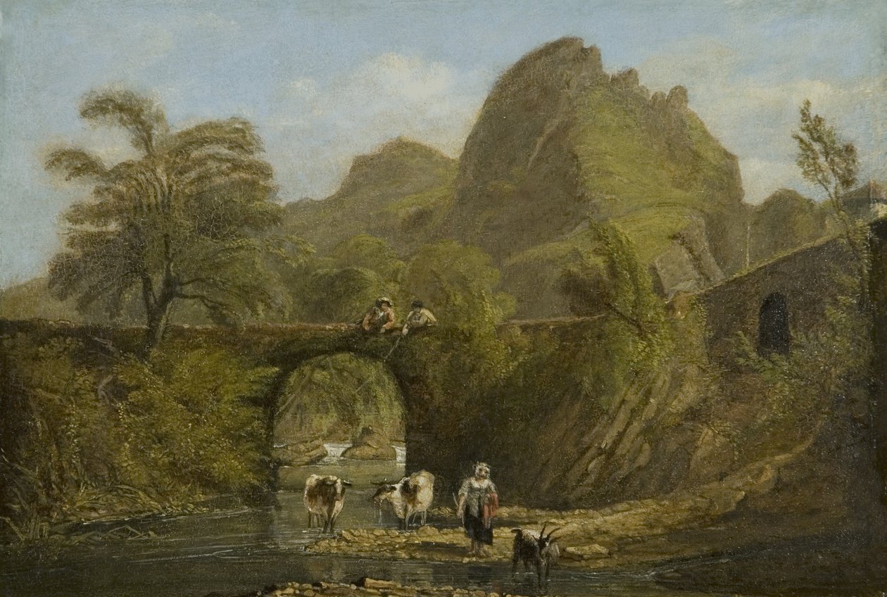 Dynas Rock és híd alkotó: George Orleans Delamotte