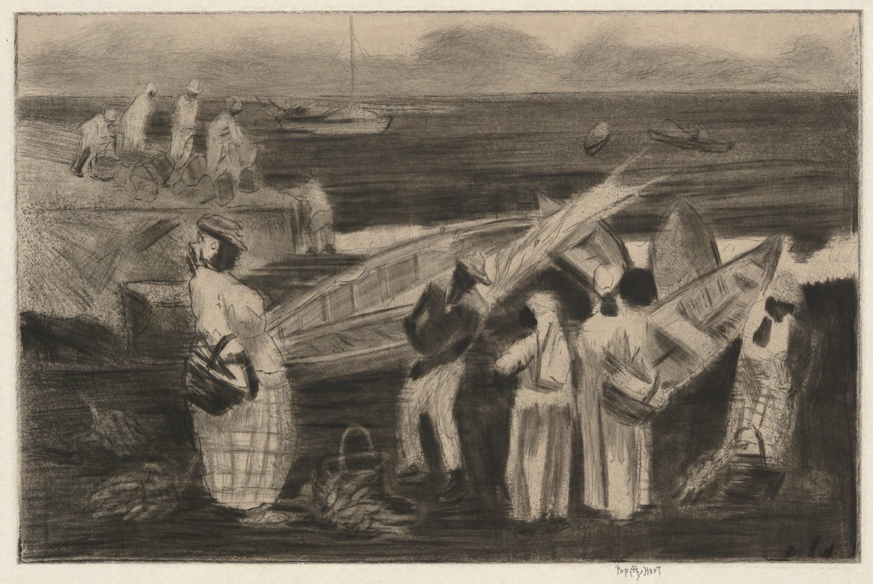 Piaci hajók alkotó: George Overbury Hart
