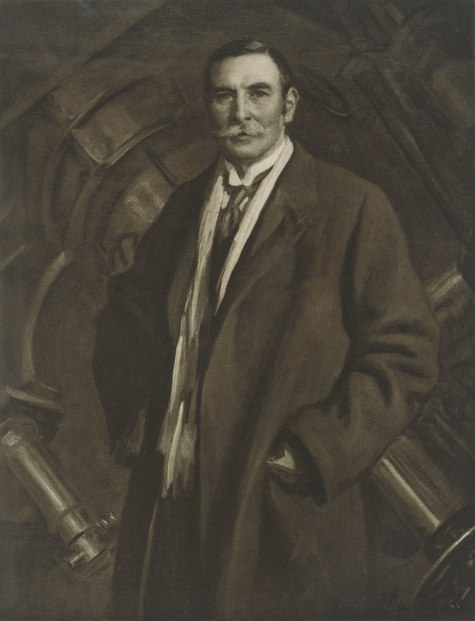 Sir William Henry Mahoney Christie, 1911 körül (nyomtatás) alkotó: George Percy (after) Jacomb Hood