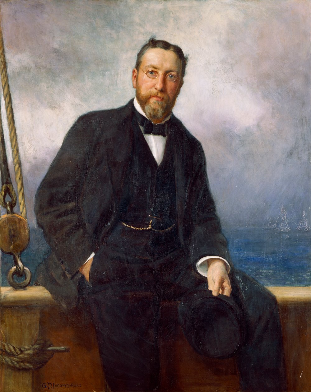 Peter Thellusson (olaj, vászon) alkotó: George Percy Jacob Hood