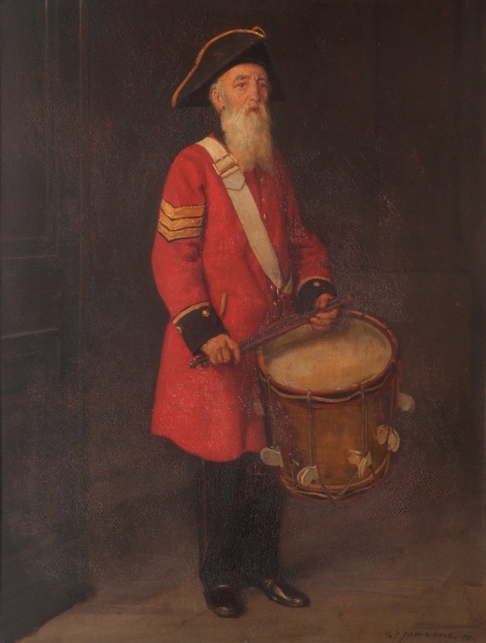 Henry Gribble dobos őrmester, 1921 alkotó: George Percy Jacomb Hood
