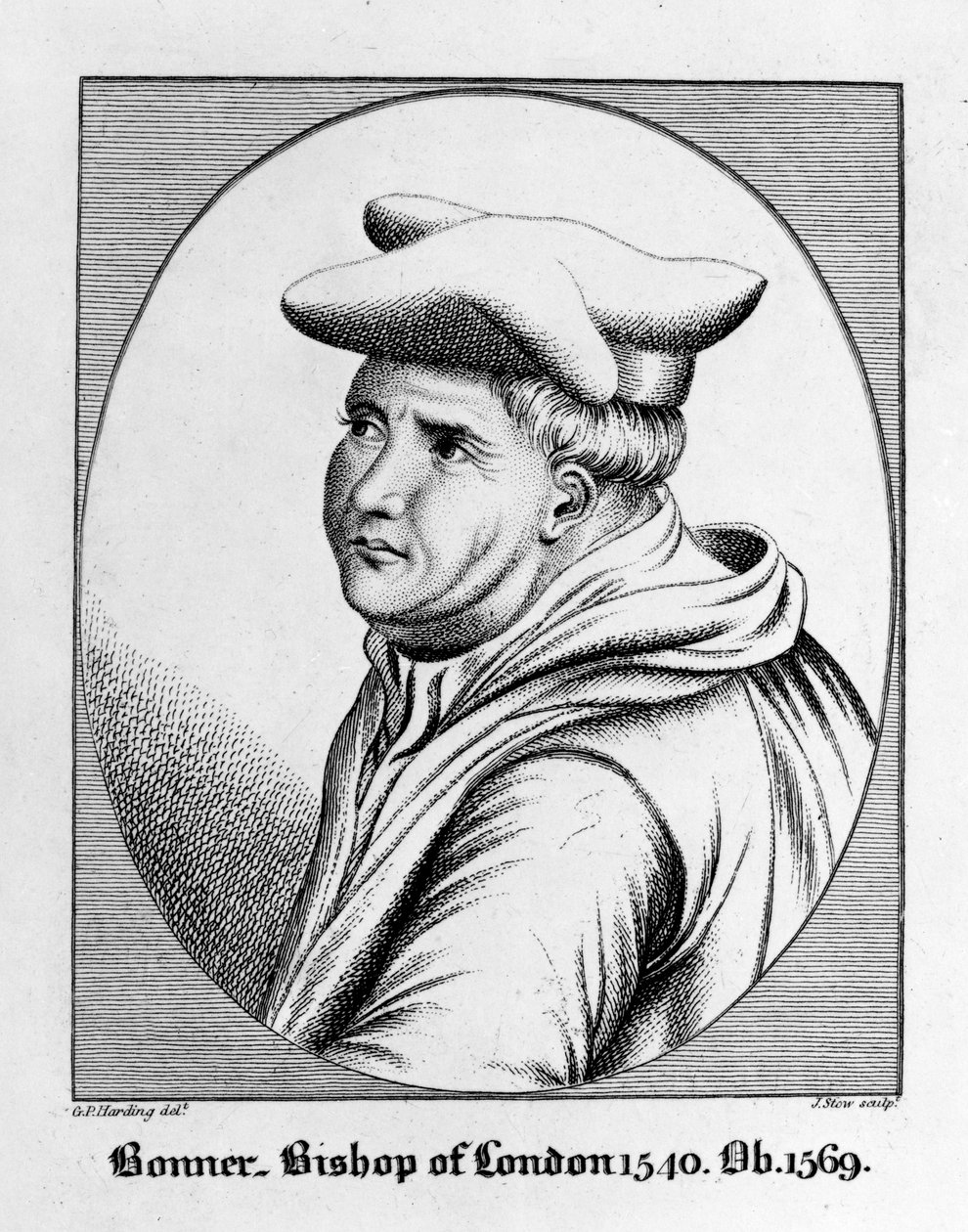 Edmund Bonner, London püspöke 1540 alkotó: George Perfect Harding