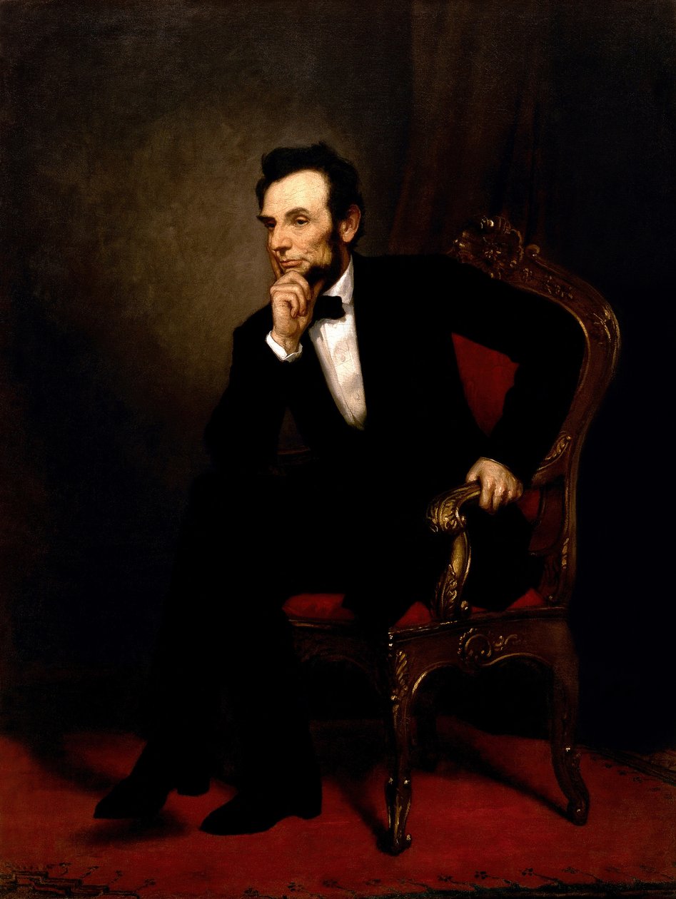 Abraham Lincoln alkotó: George Peter Alexander Healy