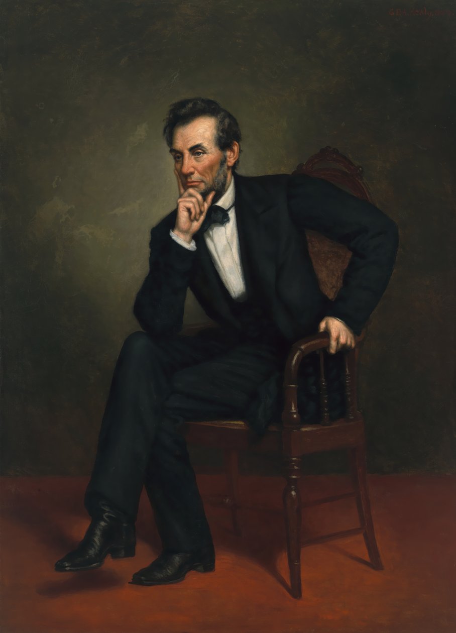 Abraham Lincoln alkotó: George Peter Alexander Healy