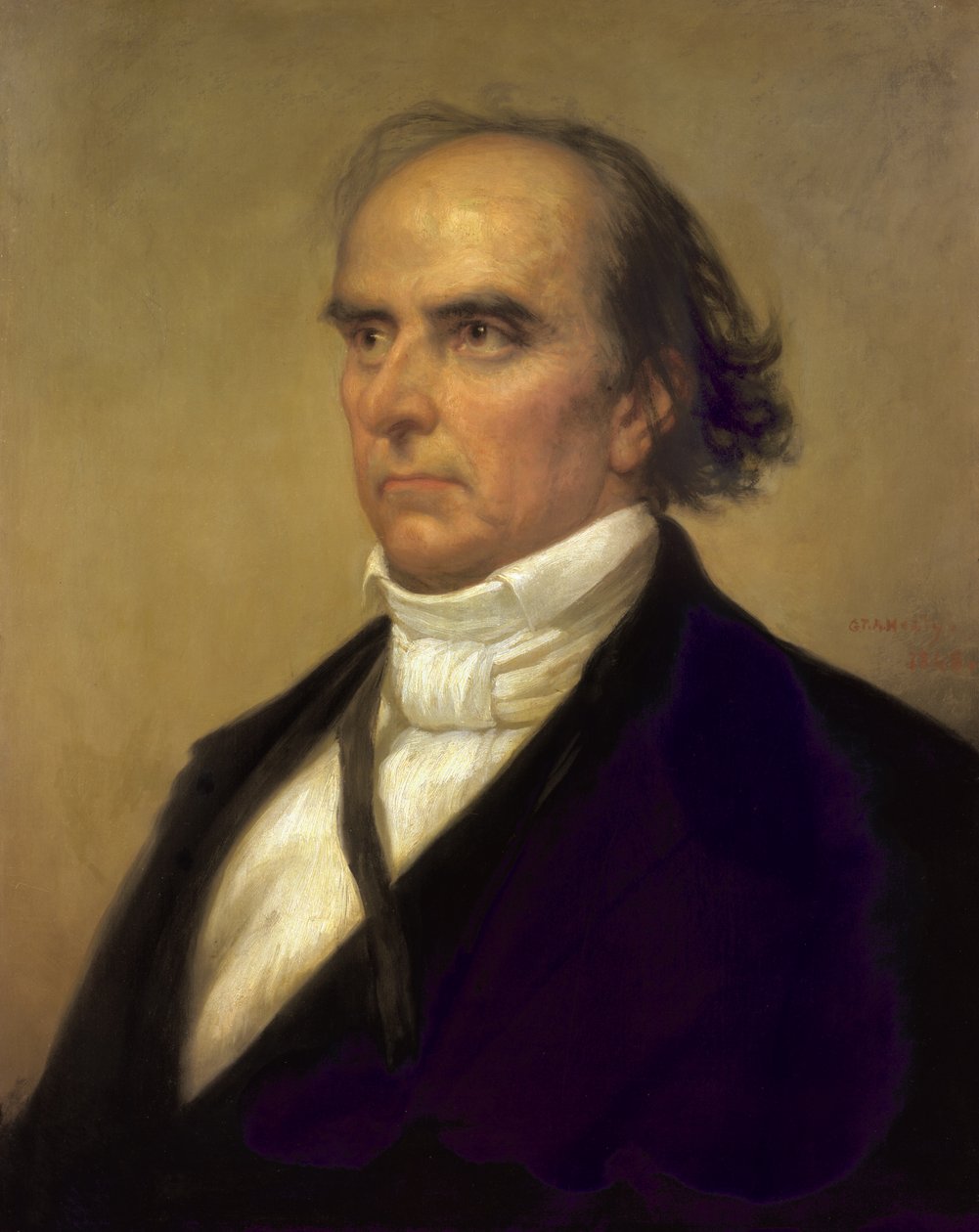 Daniel Webster, 1848 alkotó: George Peter Alexander Healy