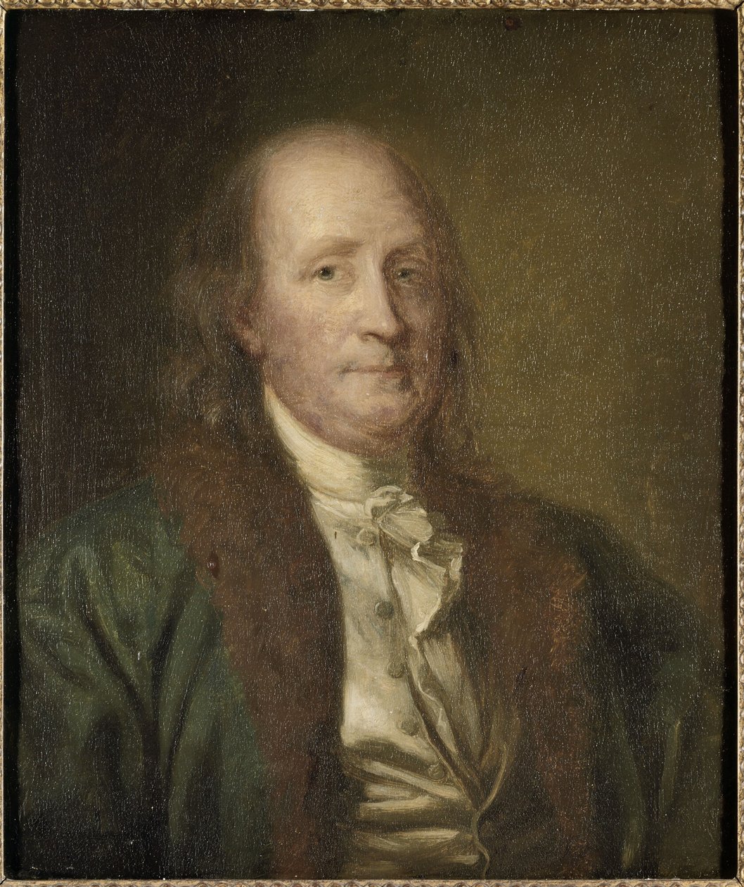 Franciául:  Benjamin Franklin (1706-1790) Benjamin Franklin (1706-1790) alkotó: George Peter Alexander Healy