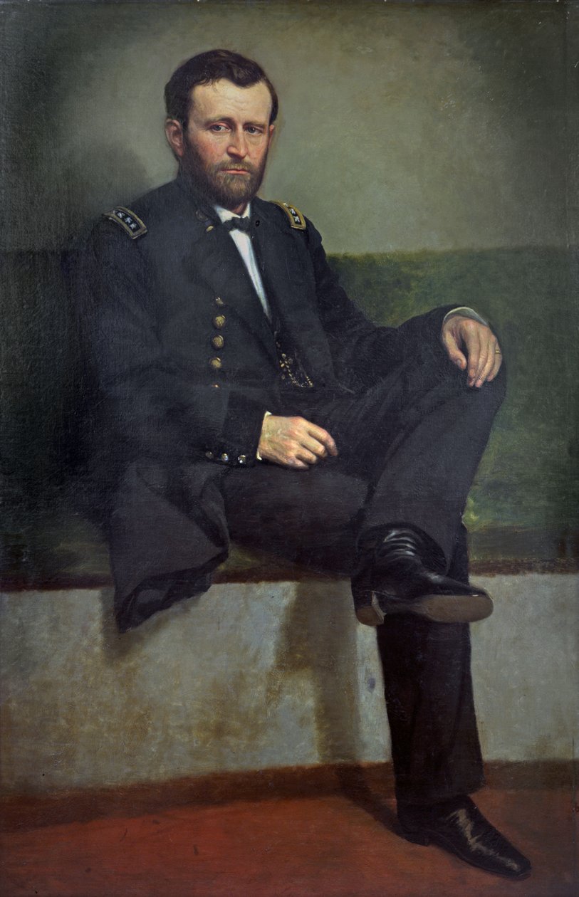 Ulysses S. Grant tábornok alkotó: George Peter Alexander Healy